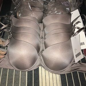 Set of 5 34b push up bras